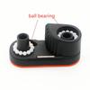 Adjustable Boats Rope Clamp With Double Ball Bearing Secures 3-6mm/3-12mm Cables For Boating and Fishing Applications