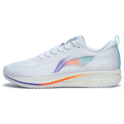 Li Ning Red Rabbit 6 Stable Support Soft Upper Wear Resistant Breathable Low Top Running Shoes Men Running Shoes White ARMT015-4