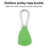 Venkovní kladka Přezka lana Silná nosnost Vysoká stabilita Kompaktní velikost Přenosný nastavovač kabelu Přezka věšáku na lano Campingové potřeby