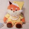 Cartoon Pajamas Dog Fox Koala Plush Toy Stuffed Soft Good Night Animal Doll Baby Kids Pillow Cushion Christmas Birthday Gift