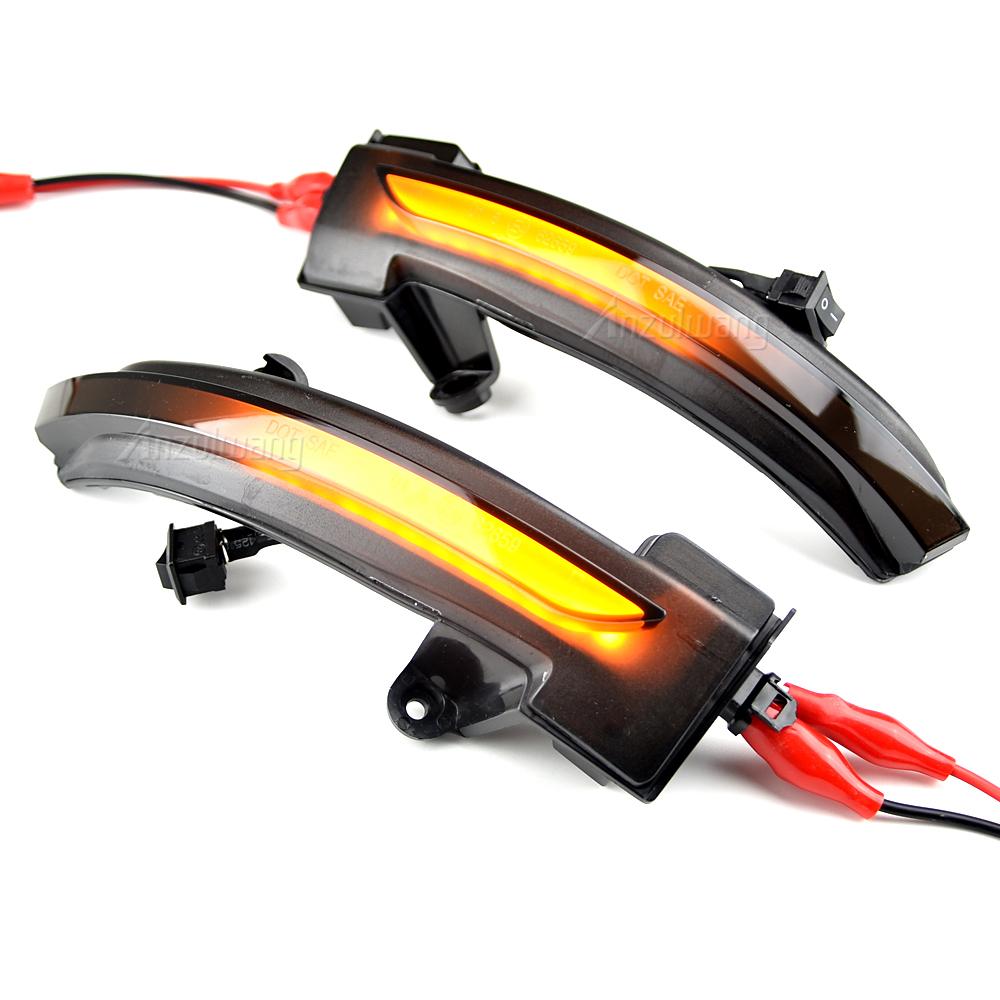 Dynamic Blinker LED For Renault Megane 4 IV Talisman Clio 5 V Turn Signal Light Side Mirror Indicator