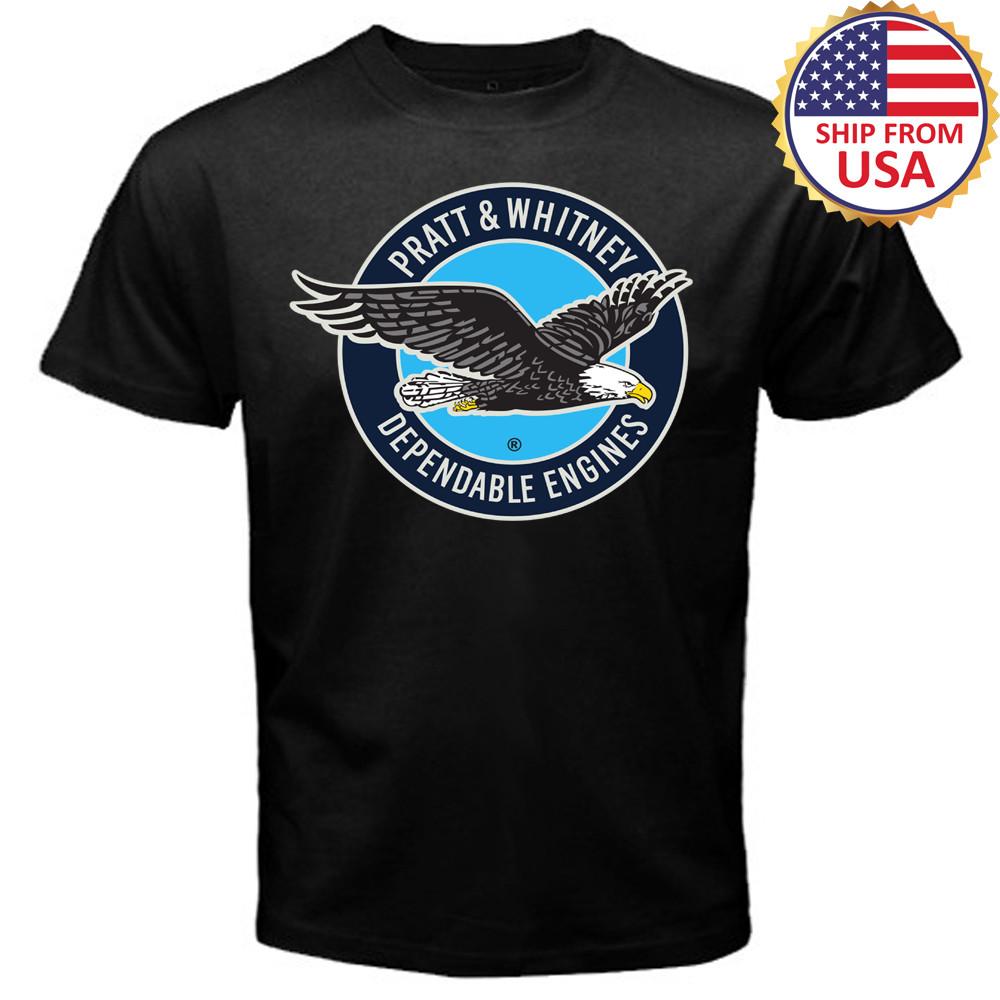 Pratt and Whitney Men s Black Size S-3XL L