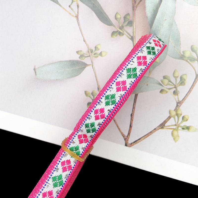 1cm Ethnic Embroidery Lace Trim for Dance Costume and Clothing Accessories