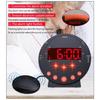 Extra Loud Alarm Clock with Bed Shaker for Heavy Sleepers Adults Kids Teenagers