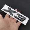 3D ABS Logo For BMW X3 F25 E83 G01 G45 X3 Emblem Letters Badge Car Rear Trunk Sticker Xdrive 20d 30d 20i 28i 30i 35i Accessories VL4