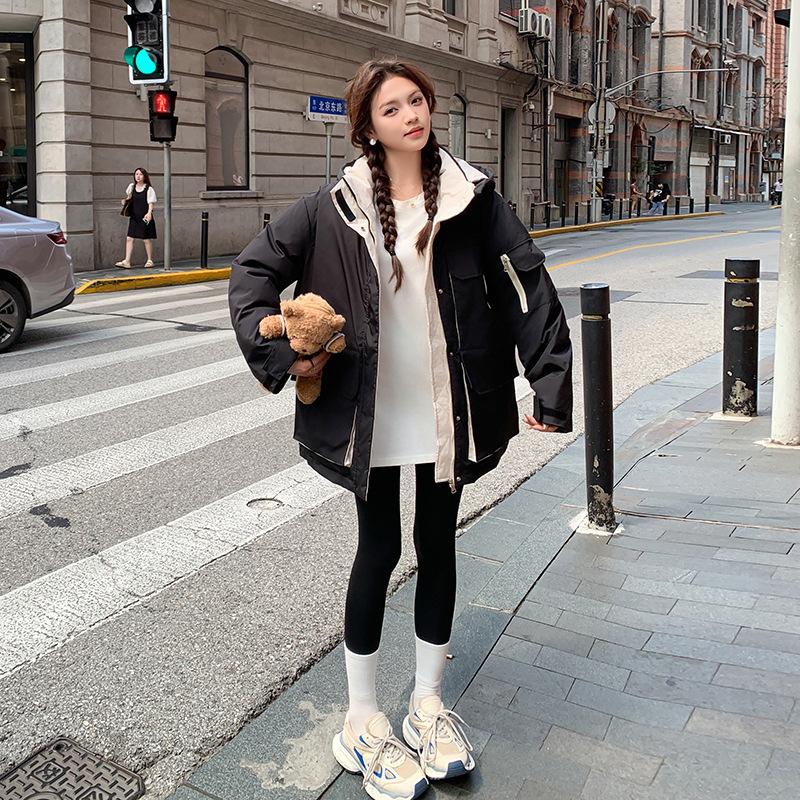 Jacket Pie Overcomes Women's Winter New Thickened Jacket Outdoor Casual Cotton-Padded Clothing