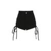 Bandage Sexy Y2k Shorts Women Streetwear Gothic Mini High Waist Lace Up Casual Tight Black Goth Club Fashion Summer Hot Pants