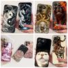 Casing For Tecno Pova 7 4G 5G LJ6 LJ7 Phone Case Pova 7 Pro Pova7 Ultra Cases Cute Cartoon Animals Dragon Lion Soft Black Cover