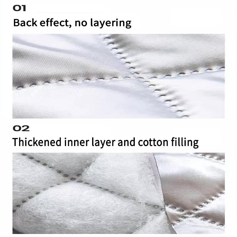 Ultra Soundproof Blackout Curtains 2025 New Edition – Windproof, Thermal Insulated, Sun-blocking, Heat-insulating, Thickened Cot