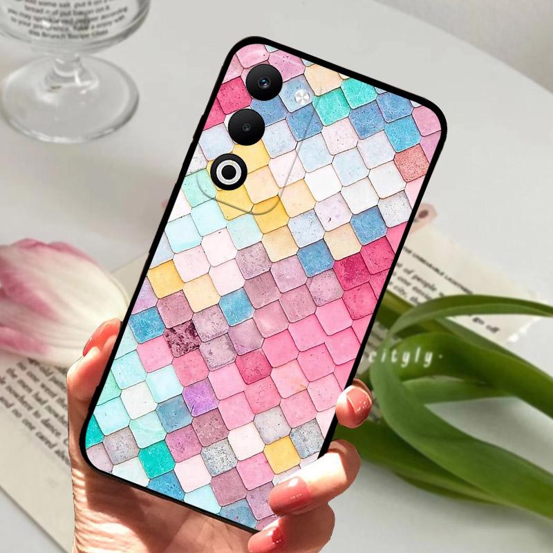 Kryt na telefon pro Oppo A5 5G 4G Zadní kryt 2025 Nová móda Silikonový ochranný kryt na fotoaparát pro OppoA5 A 5 Funda Coque A5 CPH2727