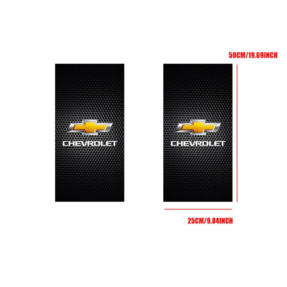 Car Center Pillar Emblem Sticker Auto Door Decorative Sticker For Chevrolet Silverado Trailblazer Suburban Traverse Colorado