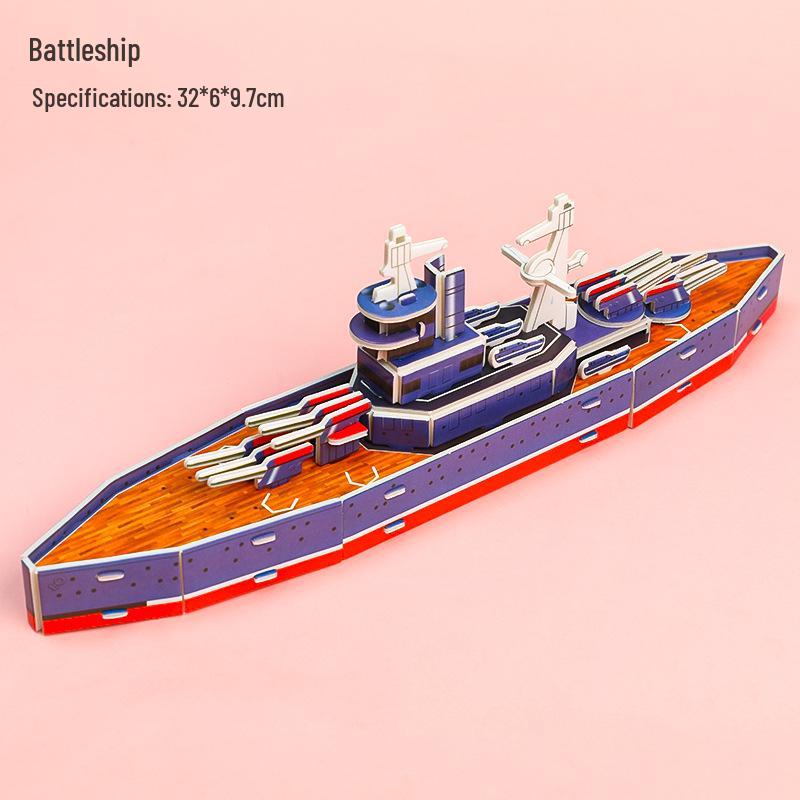 

Детский 3D-пазл: Сделай сам Модель замка и танка Конструкторы для образовательного раннего обучения.