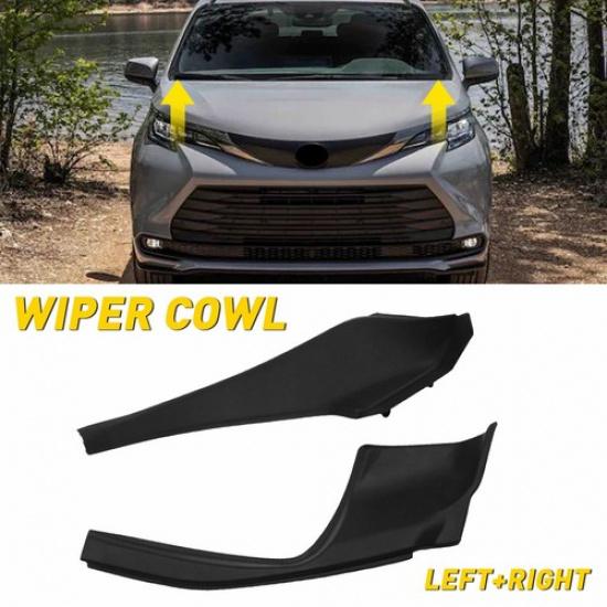 Подходит для Toyota Sienna -2025 Накладка на угол дворника жабо лобового стекла 2 шт.