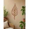 Large Metal Leaf Wall Decor for Living Room, Bedroom, Garden, Patio, Waterproof Rustproof Outdoor Art