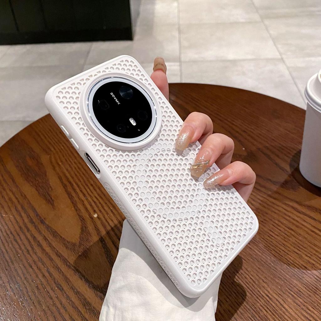 Huawei Mate81Pro Summer Heat Dissipation Magnetic Mobile Phone Case Pura81 Honeycomb Hollow Anti-drop Protective Case