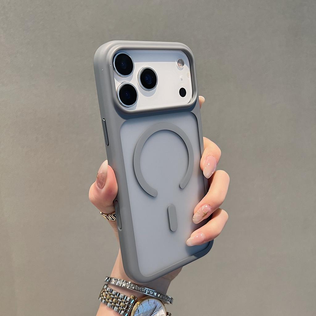 Applicable to iPhone11promax matte magnetic mobile phone case Apple 11 anti-drop AI button 11pro simple case