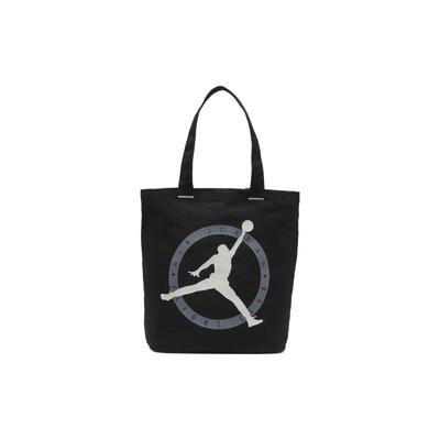 Cotton Tote Bag, Shopping Bag, Shoulder Bag, Handbag Unisex Black Jordan FJ6806-010