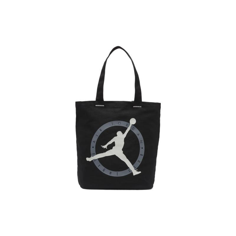 

Хлопковая сумка-тоут Jordan, Сумка для покупок, Сумка через плечо, Сумка-тоут Унисекс Черный Jordan FJ6806-010 чёрный