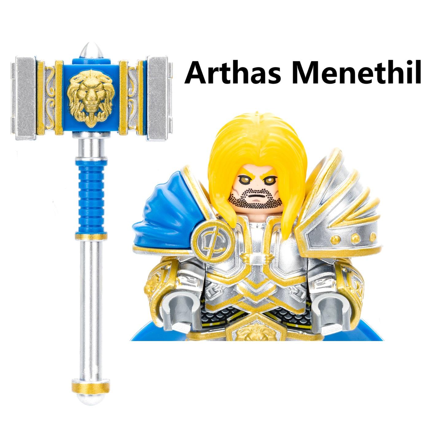 World Of Warcraft Wow Конструктор Король-лич Мини-фигурка Игрушки