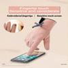 Thick Plush Full Finger Mittens Fleece Winter Gloves New Furry Warm Mitts  Women