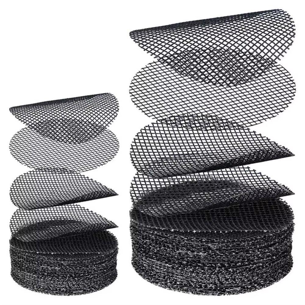 50PCS/Set Round Flower Pot Hole Mesh Pad Plastic Flower Pot Bottom Mat New Flower Pot Gasket  Garden