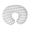 Cotton UShaped Feeding Pillow Cover for Newborn Breastfeeding Type A