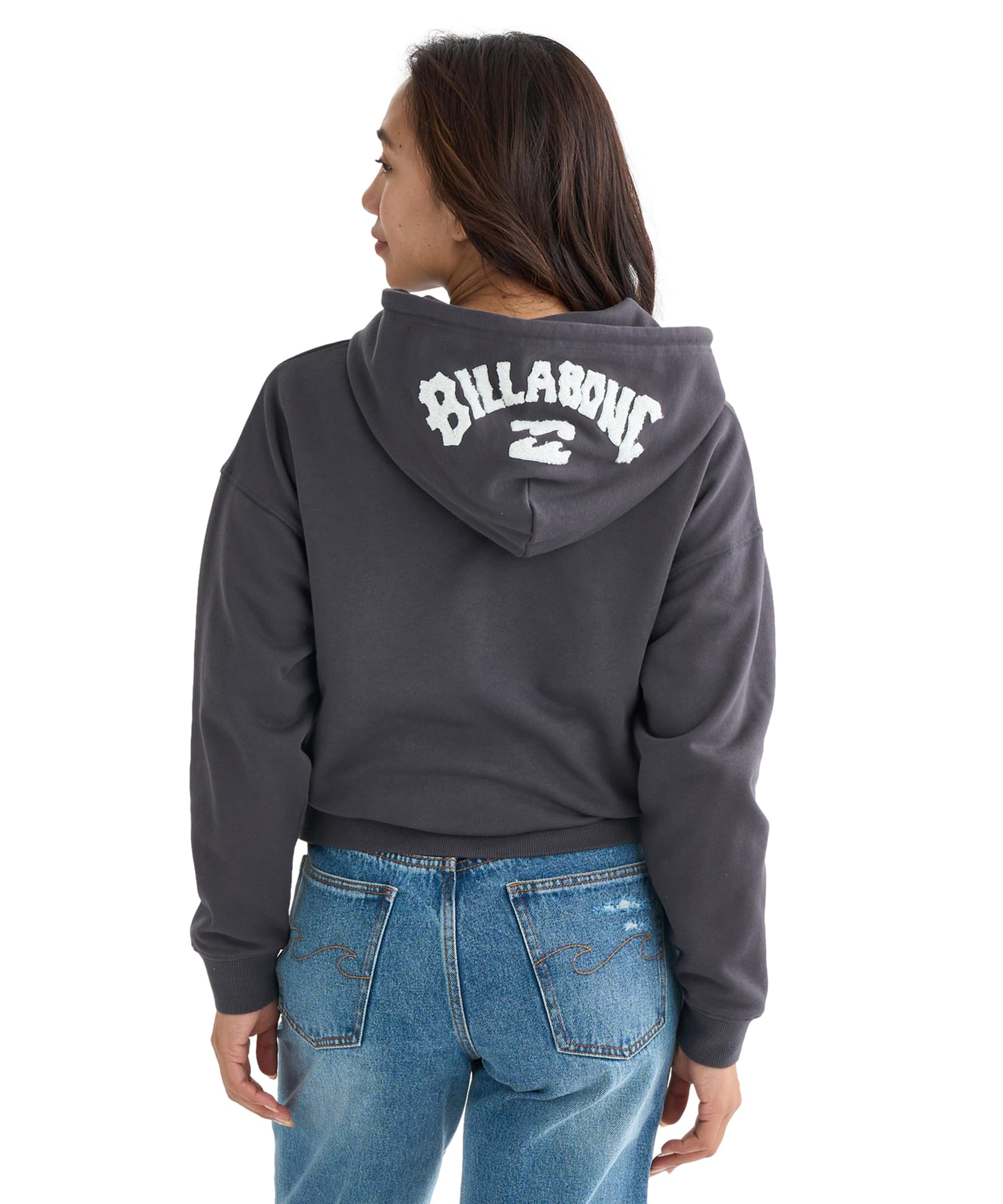 

Billabong Women s Hoodie, Logo Zip Parka