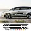 Car Door Side Stickers For Renault Espace 3 4 5 Van Side Stripes Cover Auto Tuning Accessories Graphics Vinyl Film Decor Decals