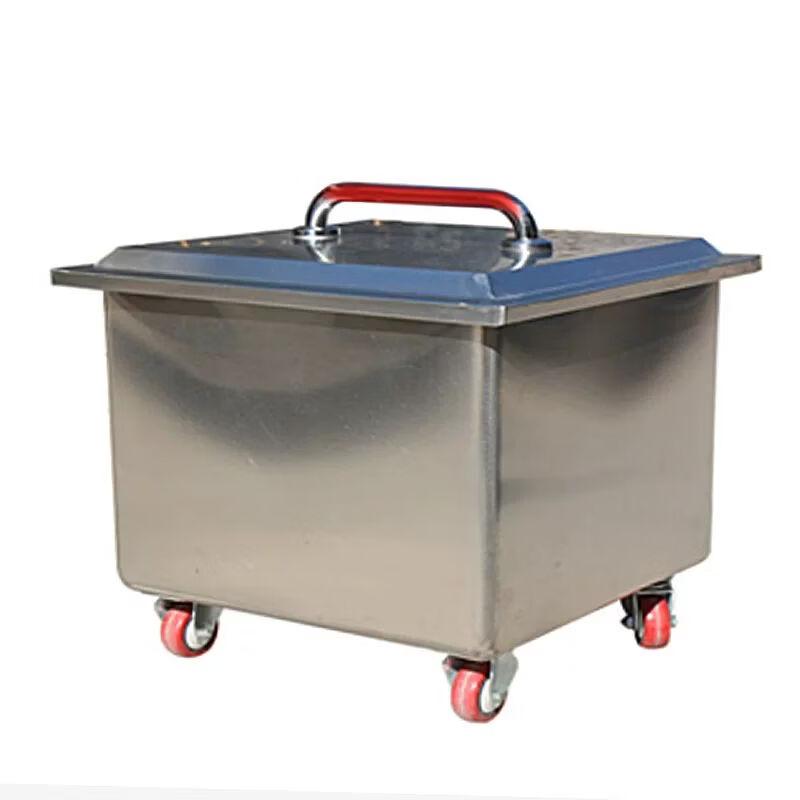 Commercial Stainless Steel Rice and Flour Storage Bin 50x50x55cm