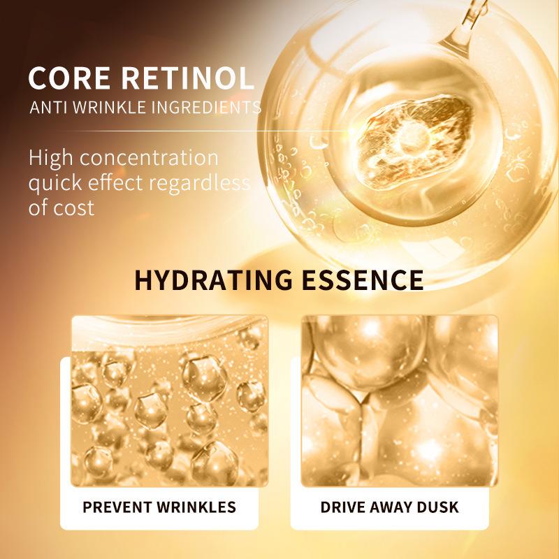 Retinol Eye Serum SADOER improves dark circles, bags under the eyes, and eye lines