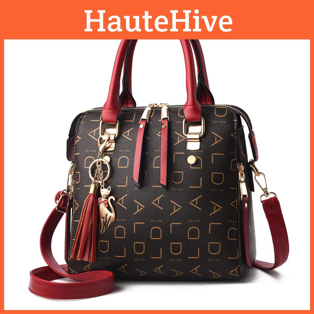 Fashion Fox Bag 2023 New Korean Style Shoulder Crossbody Bag Wholesale Wine Red Purple Coffee Pink Yellow