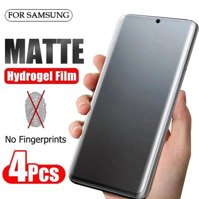 2 ks Matná hydrogelová fólie s plným krytím pro Samsung Galaxy S25 S24 S23 S22 S21 S20 Ultra Plus Ochranná fólie na displej bez otisků prstů, není tvrzené sklo