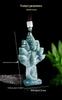 Přívěsek Naga Buddha z přírodního nefritu třídy A - Modrá voda - Unisex nefritový přívěsek