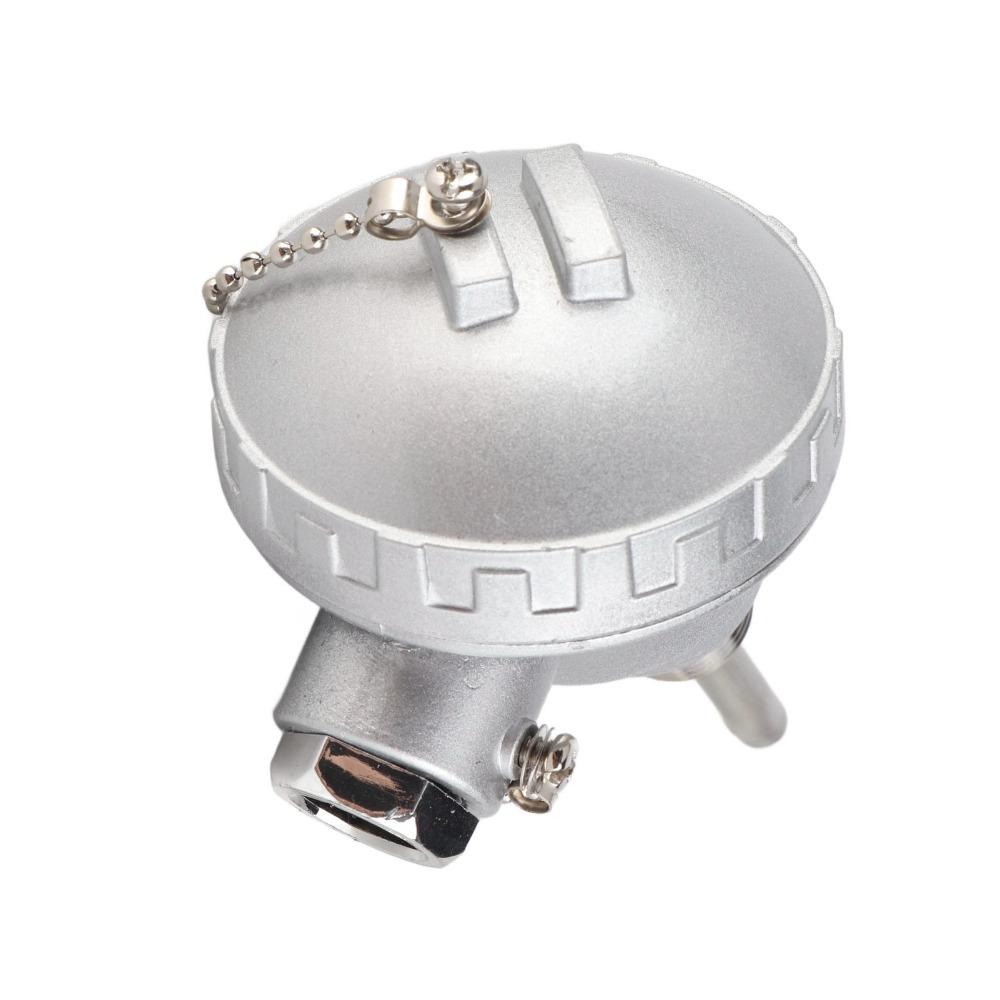 RTD PT100 Temperature Sensor Probe Stainless Steel 1/2" Thread Resistance Temperature Detector 8mm Diameter Various Lengths