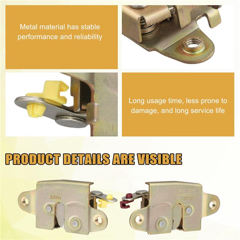 A58X-8506100P3010 8506200P3010 Блок замка кузова задней двери Замок задней двери Для пикапа JAC T6 Замок задней двери Левый и Правый как