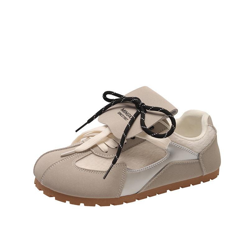 

Кроссовки на плоской подошве женские новинка осени 2024 года новые кроссовки Forrest Gump универсальные повседневные спортивные кроссовки с леопардовым принтом немецкие кроссовки 35 бежевый