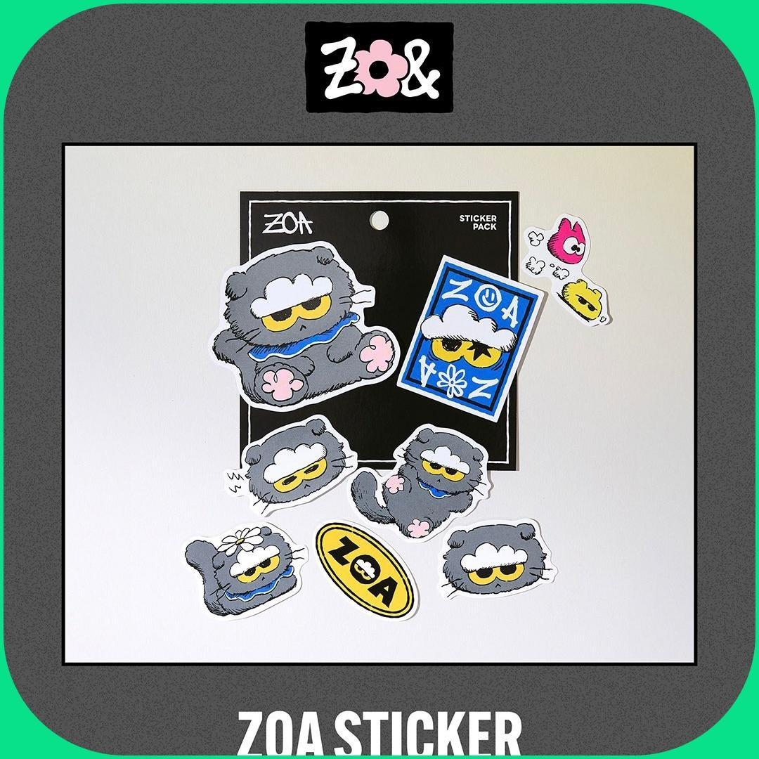 

[USED] ZO&FRIENDS Pop-up ZOA Sticker G-Dragon