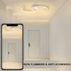 LED-Deckenleuchte - NETTLIFE - 24W 60 cm - Warmweiß 3000K - Metall - Skandinavischer Stil
