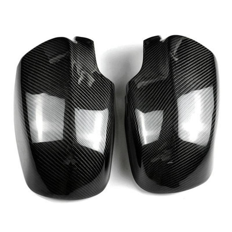 Durable-Car Carbon Fiber Rear View Mirror Cover For Cayenne 957 2006-2010 Wing Mirror Shell