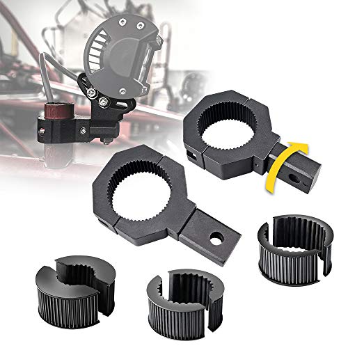 

largoods Мотоциклетный кронштейн, Монтажный кронштейн, Тип хомута, Вращение на 360 градусов, Регулируемый, Крепежное приспособление, Диаметр трубы от 20 мм до 50 мм, Кронш