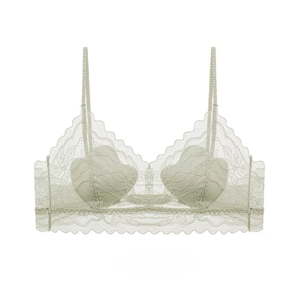 

French Lace Women s Bra Summer Thin Style Small Bust Push-Up Non-Gaping Comfortable Breathable Underwear 38/85