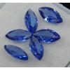 Ring Size 6 PCS, Blue Sapphire CERTIFIED Natural Marquise Cut Loose Gemstone Lot