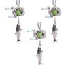 Collana con Ciondolo Attrezzatura da Pesca Miniaturizzata da Collezione Catena Regolabile Gioielli Regalo Unico Per Pescatori