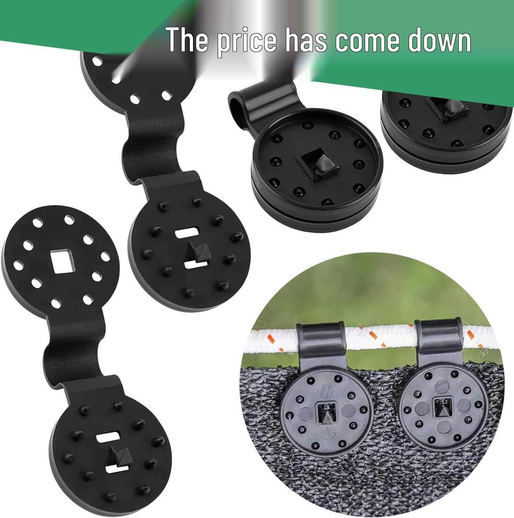 Detachable Sunshade Net Clip for Greenhouse & Veggie Shed