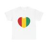 Heart Flag of Guinea - T Shirt