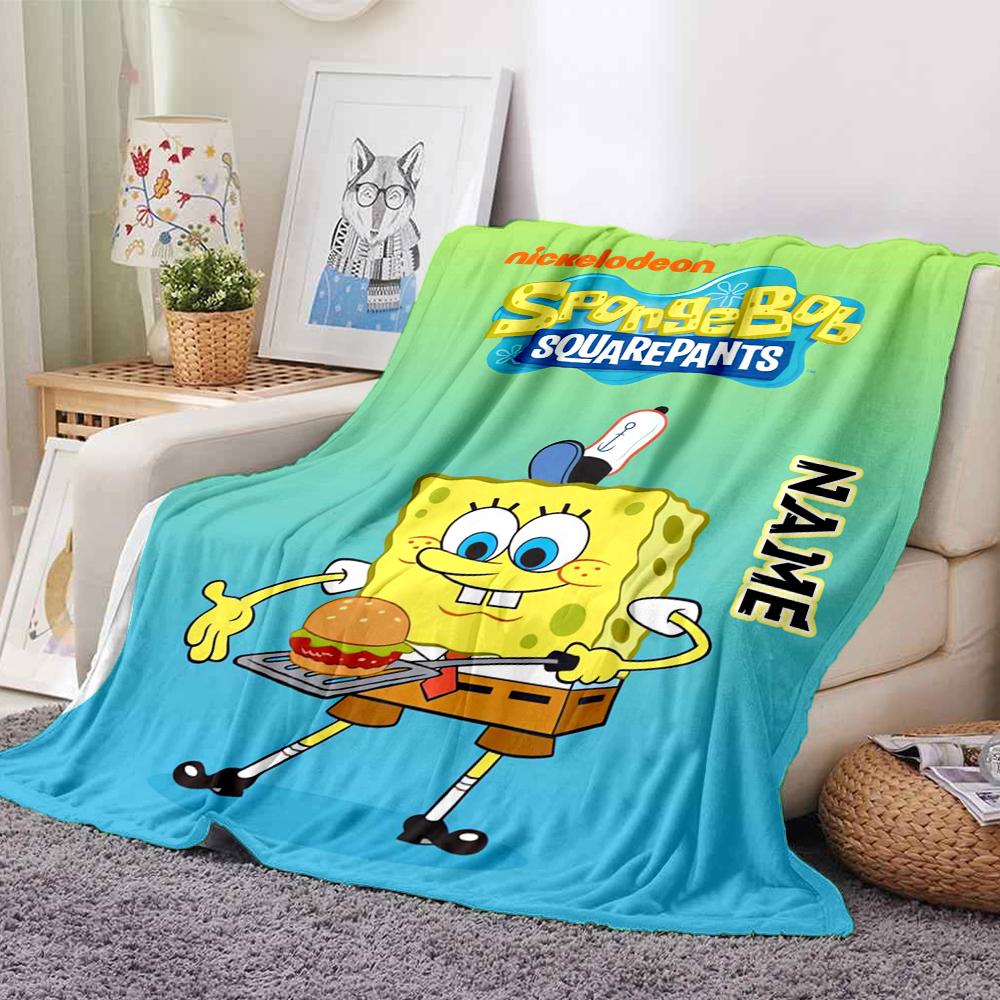 Custom 1pc Bubbles Friends Adventure Blanket, Soft And Comfortable Blanket, Casual Warm, Camping Travel Blanket, Birthday Gift Q913169