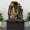 Polyresin Table Top Indoor Outdoor Water Fall Fountain with LED Lights Home Decor Decoration Gift Gifting Items