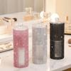 Round Double-Layer Cotton Swab Holder 2 In 1 Cotton Pad Organizer Cotton Swab Storage Box Bathroom