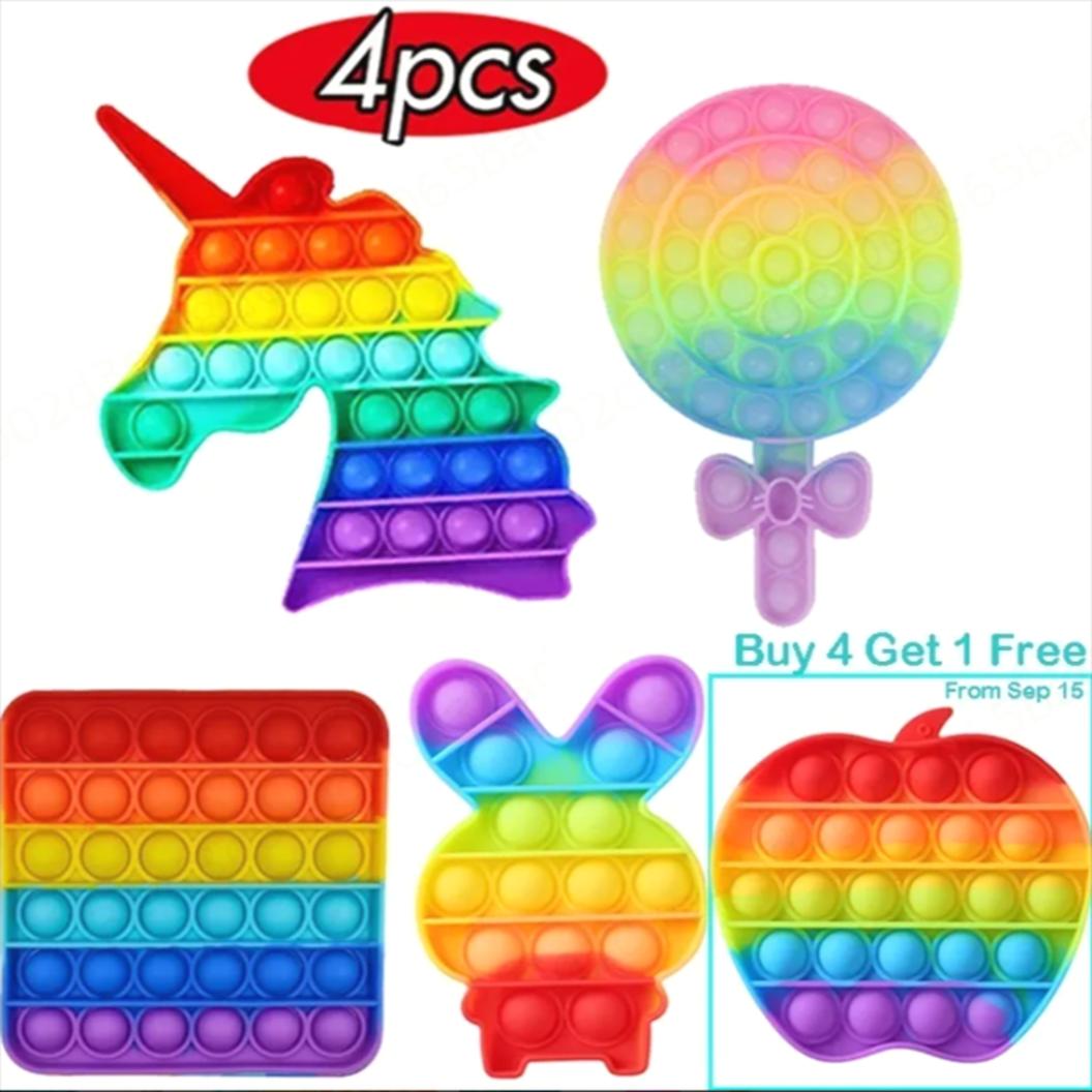 

Push Bubble Fidget Сенсорная игрушка Аутизм Специальные потребности Снятие стресса Декомпрессионная игрушка синий