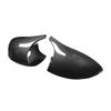 Copri Specchietto Retrovisore Auto Nero Lucido/Fibra di Carbonio per BMW E90 E91 E92 E93 2005-2013 Calotte Specchietto Retrovisore Shell Parte Tuning Auto